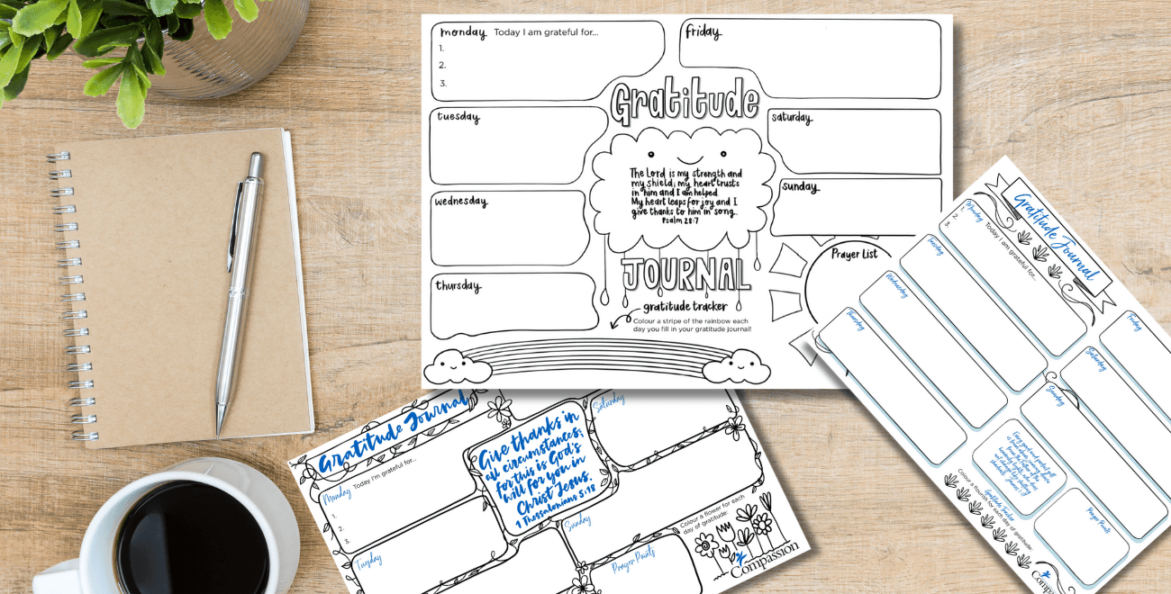 Free Gratitude Journal Templates