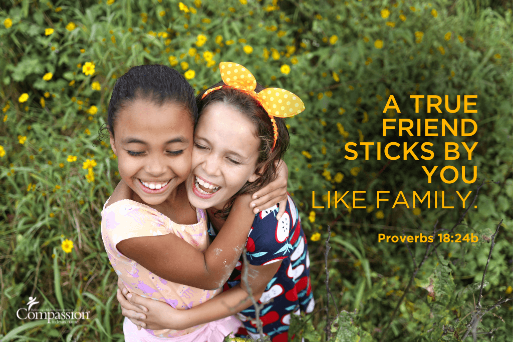 Friendship Bible verse from Proverbs