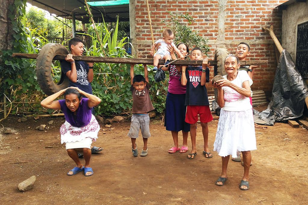 family sports at home