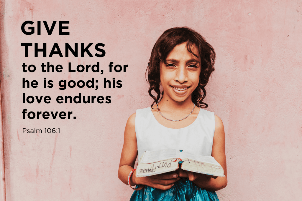 Thanksgiving Bible verses