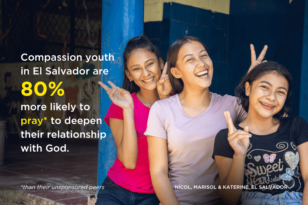 Sponsorship inspires prayer