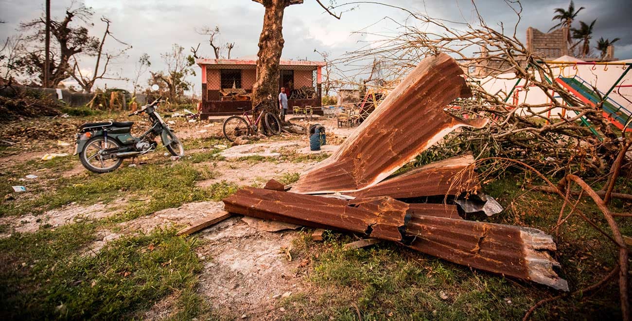 Hurricane Matthew damage