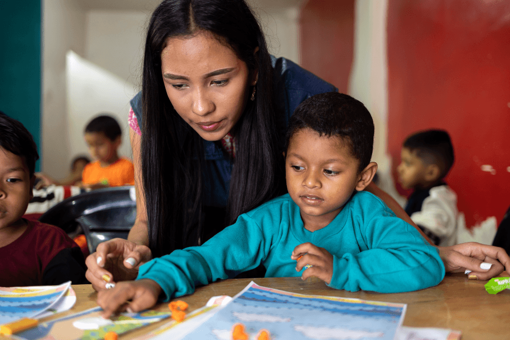 Teacher in Classroom