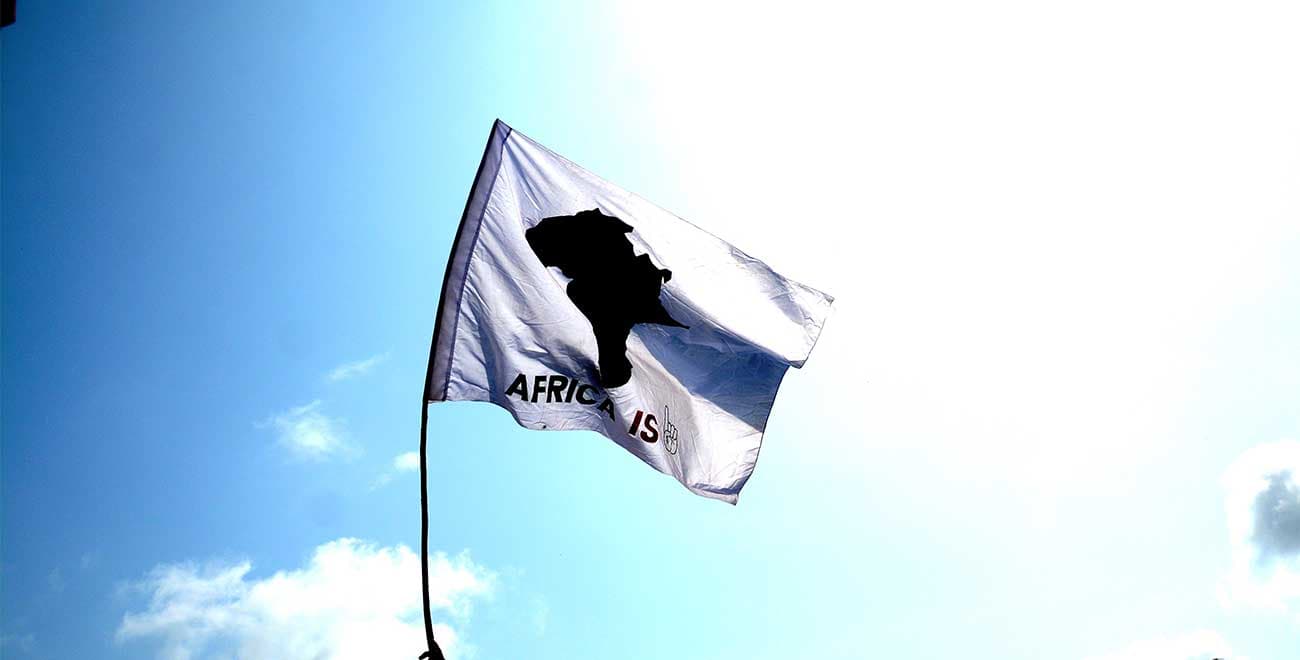 Africa is flag