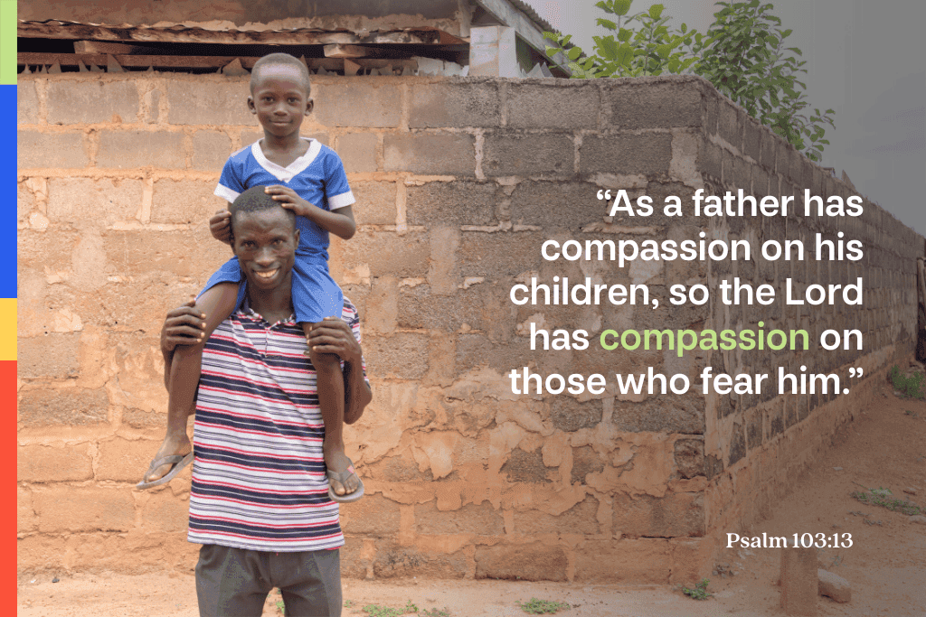 Father's Day Bible Verse Psalm 100: 3