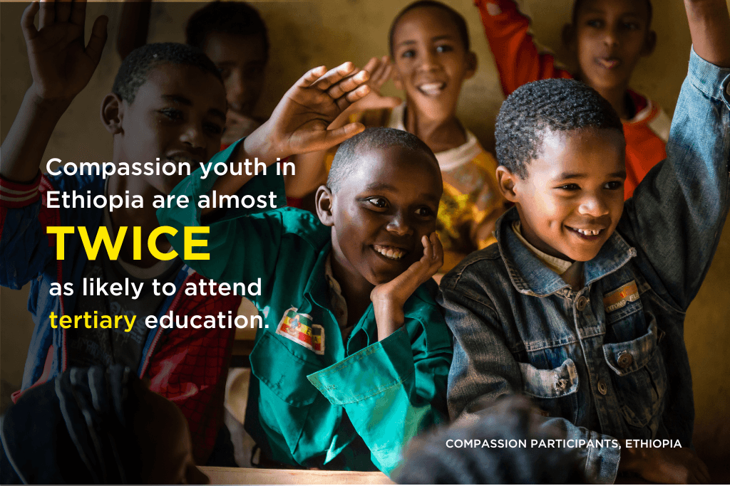 Sponsorship helps children stay in school longer